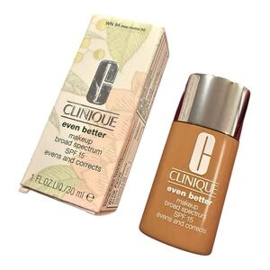 Clinique Even Better Makeup SPF 15 Foundation WN 94 Deep Neutral 1oz NIB